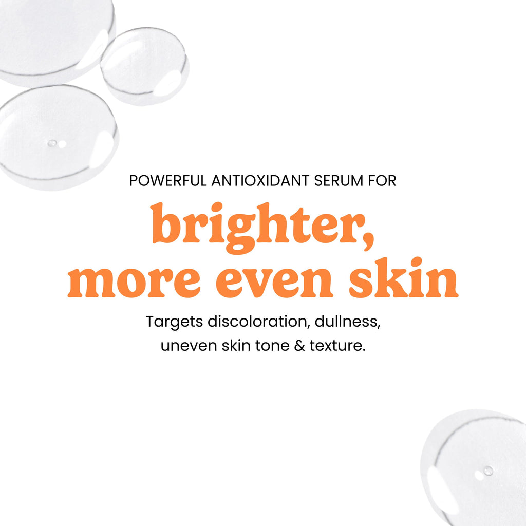 Timeless Skin Care Vitamin C Serum with Vitamin E & Ferulic Acid - Brightening Serum - for Oily & Dry Skin - Fragrance-Free - 1.7 Fl Oz