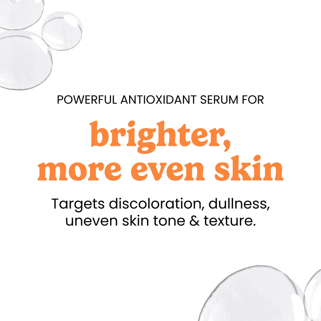 Timeless Skin Care Vitamin C Serum with Vitamin E & Ferulic Acid - Brightening Serum - for Oily & Dry Skin - Fragrance-Free - 1.7 Fl Oz